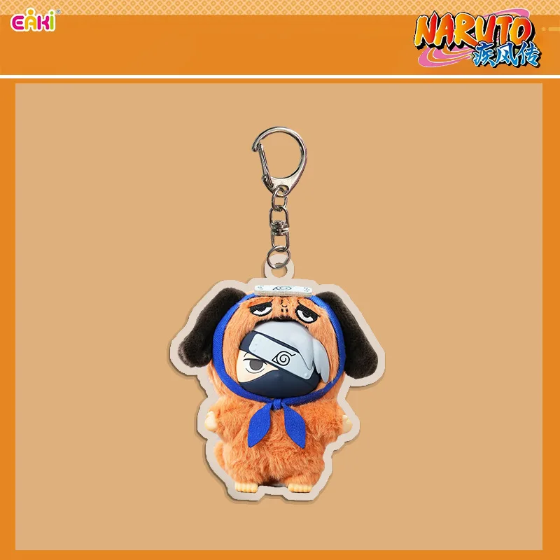 ناروتو أعلى لطيف دمية الحيوانات الأليفة سلسلة مفاتيح مصنوعة من الأكريليك ناميكازي ميناتو ساسوكي اوتشيها ناروتو اكسسوارات قلادة متوهجة لطيف الوحش الطرف #4
