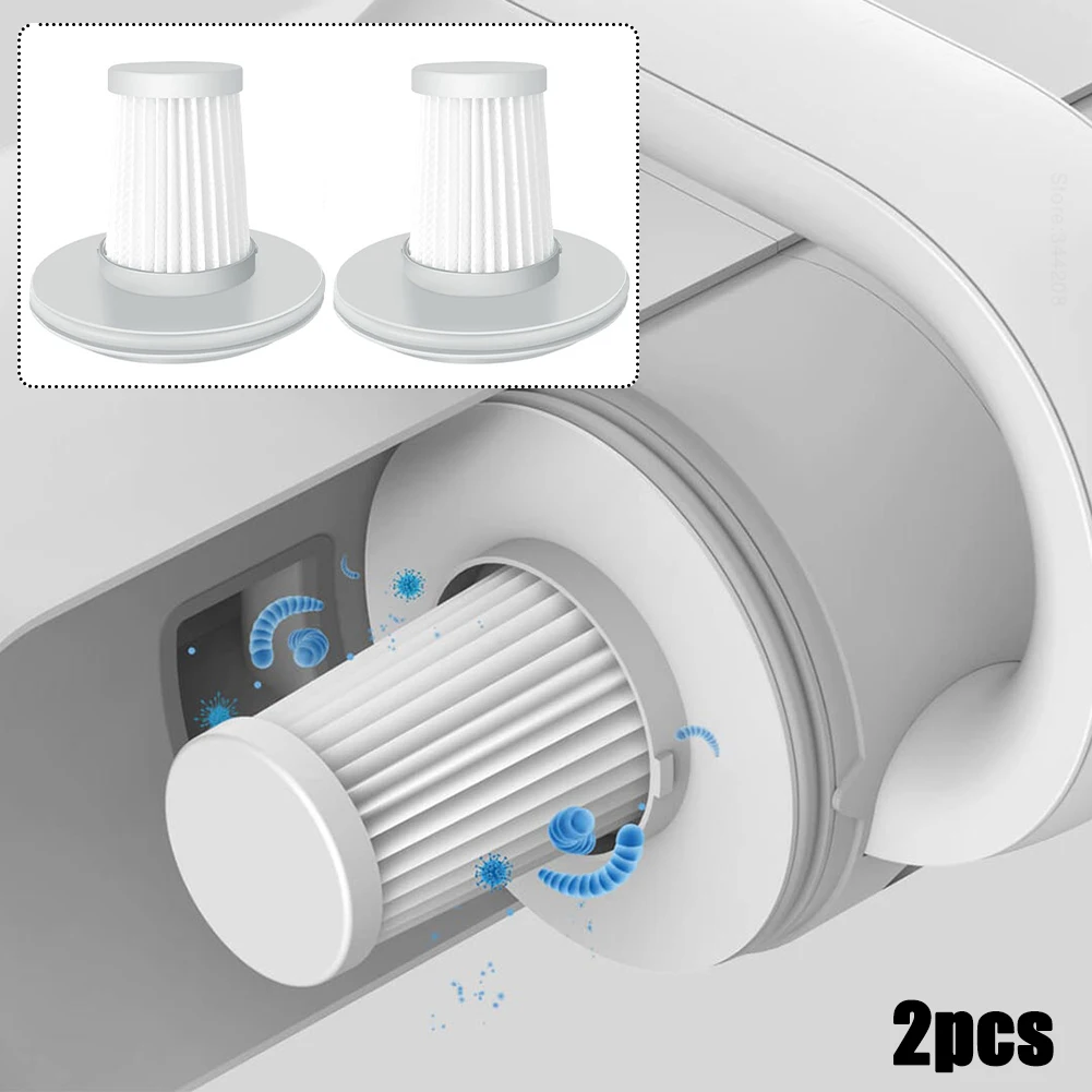 샤오미 Mijia MJCMY01DY 진공 청소기 교체 부품 액세서리, 오리지널 진공 진드기 제거 필터, 2 개