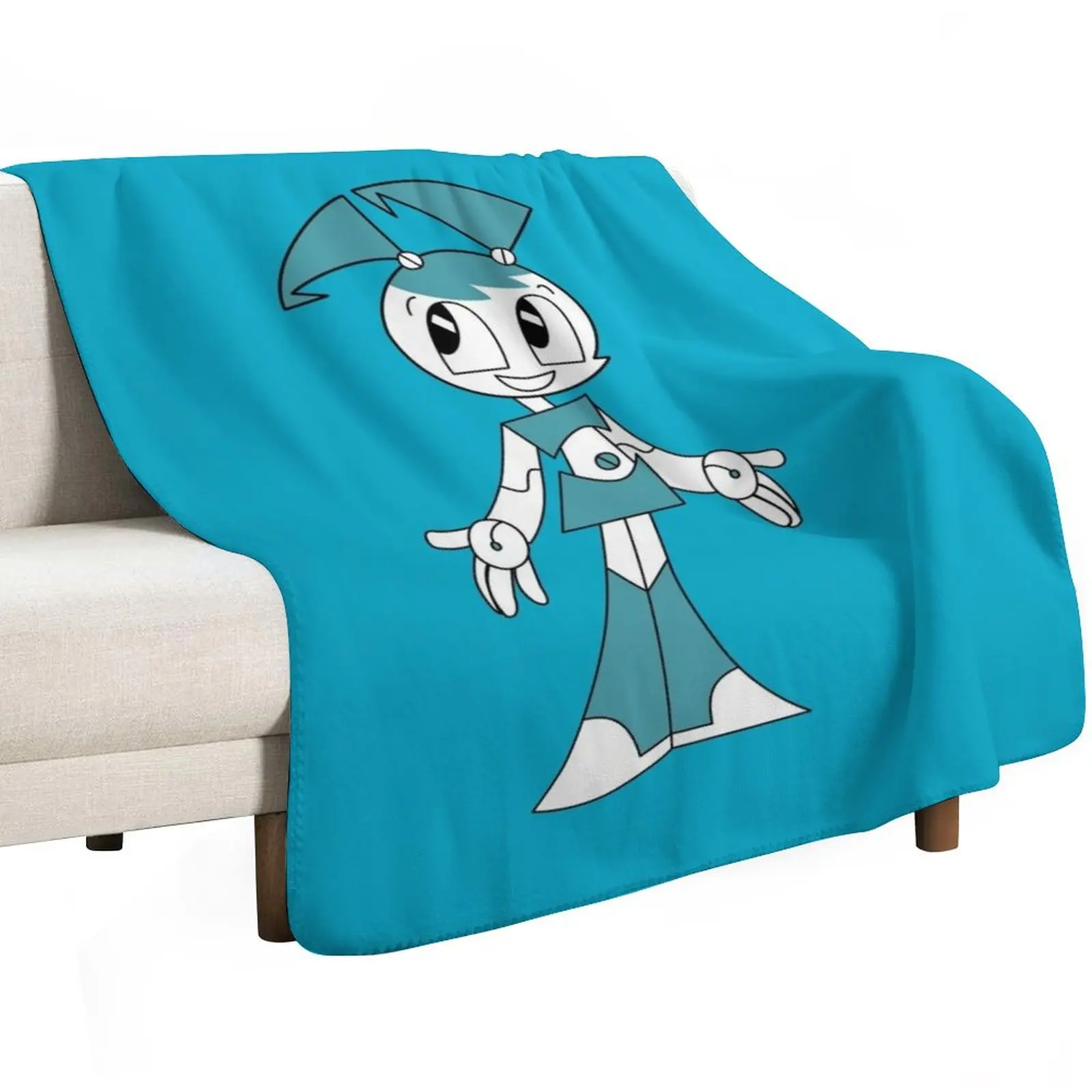 Robotic Global Response Unit Throw Blanket Soft Plush Plaid Personalized Gift Soft Plaid Baby Sofa Blankets For Baby Blankets