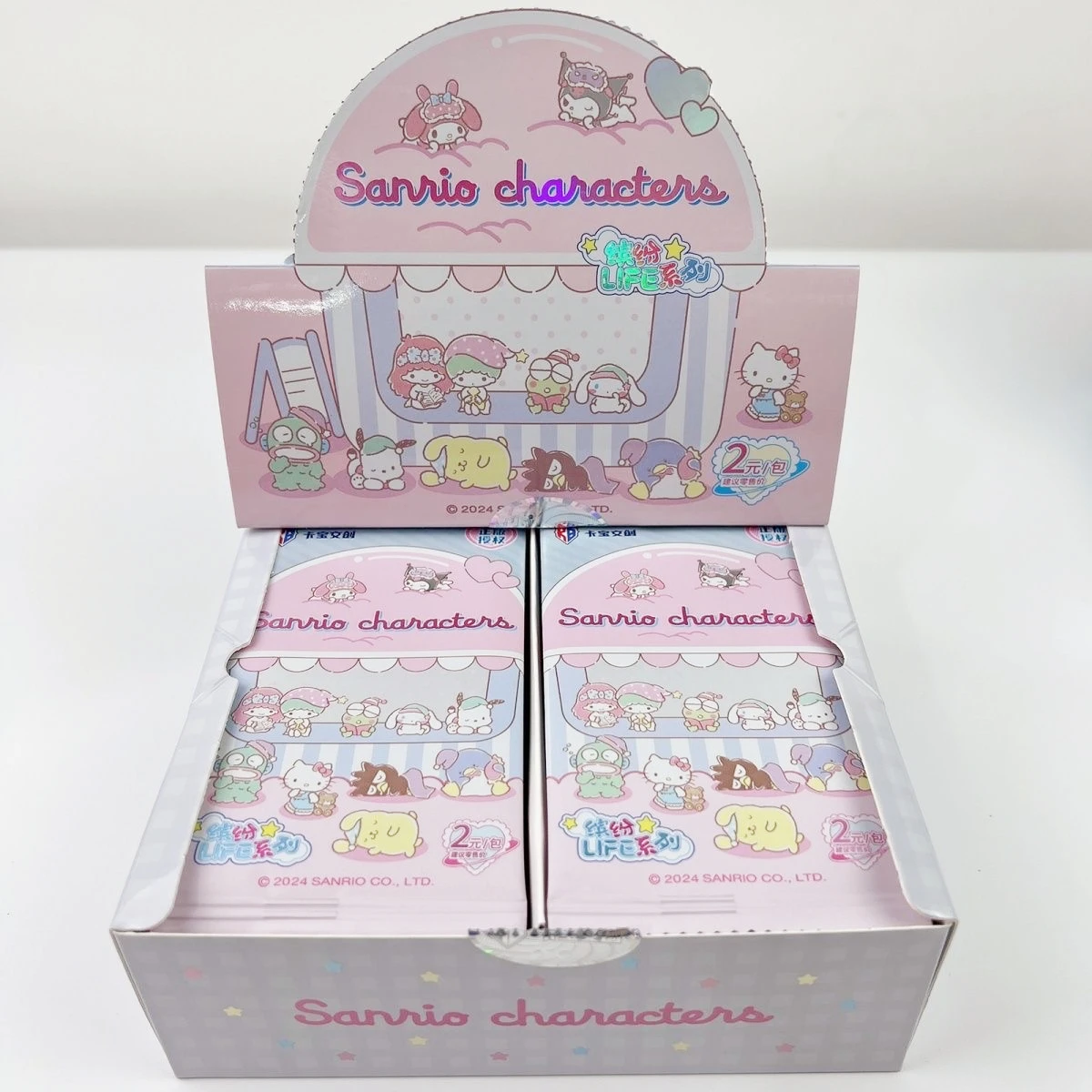 Sanrio Shining Card Cartoon Kuromi Hello Kitty My Melody Cinnamoroll Collectible Game Trading Card Children Toy Christmas Gift