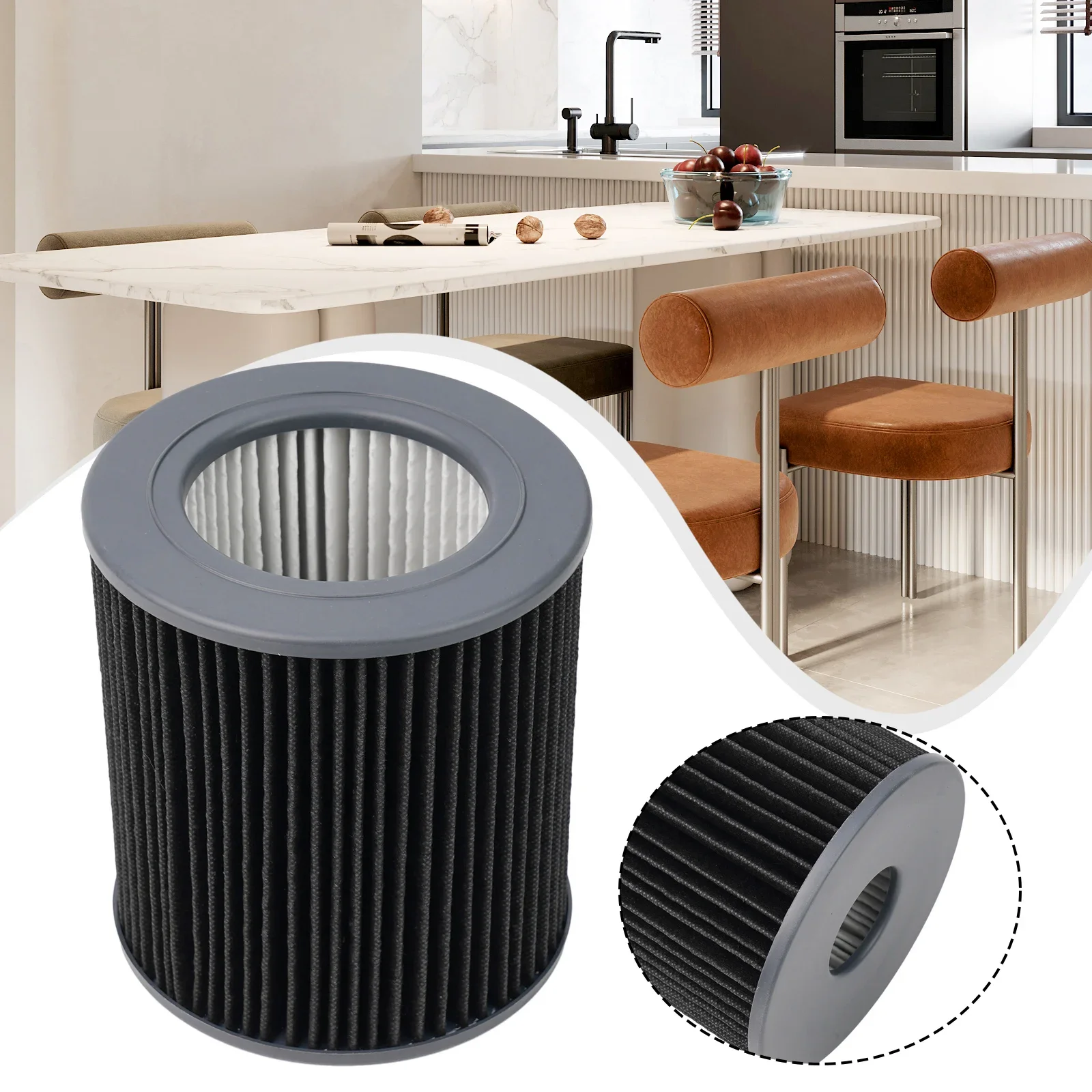 Replacement Filters compatible with For Molekule Air Purifiers Dust Filter Enhanced Durability Regular Replacement