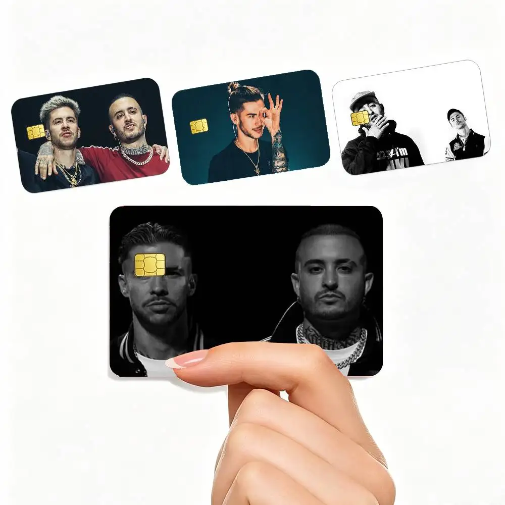 COOL Singer N-Natos y Waor 4pcs 1Set Card Stickers Small Waterproof Chip 4PCS Card Sticker