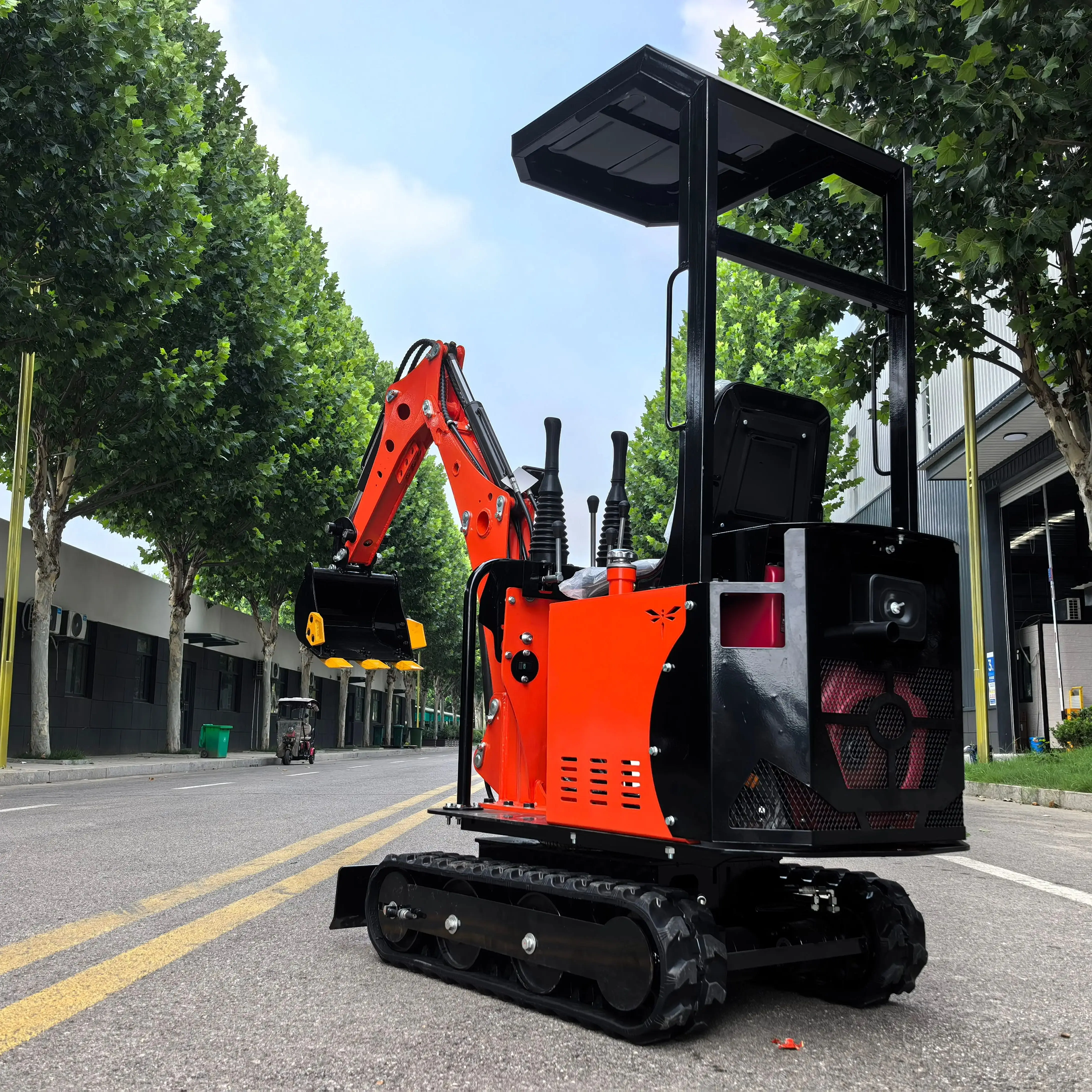 

Customized Mini Excavator Compact Diesel-Powered Crawler Excavator for Home Use Orchards Small Environments
