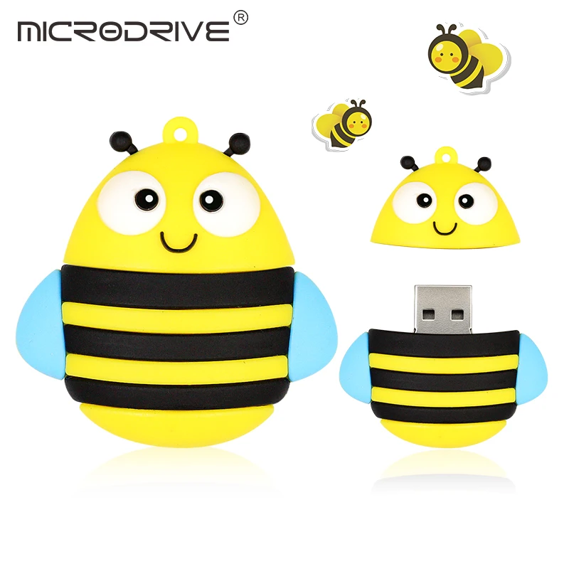 قرص فلاش USB بشكل كرتوني لطيف ، البطريق ، البومة ، الثعلب ، يو القرص ، ذاكرة الحيوان ، 128GB ، 4GB ، 8GB ، 16GB ، 32GB ، 64GB ، هدية #3