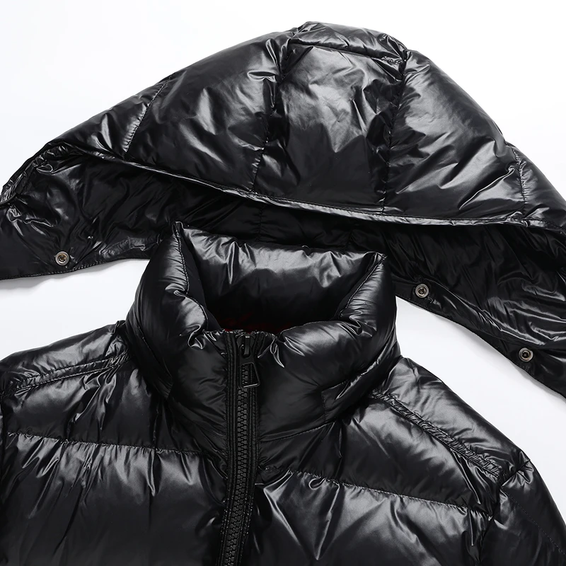 2025 Winter New Goose Down Jacket Coat Thickened Warm Goose Down Content 90% Male Female High Quality Fabric