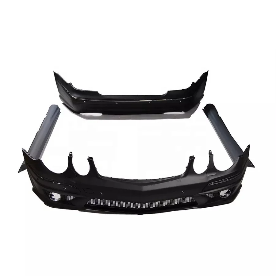 

Suitable for W211 change to E63 body kit car front and rear bumper side skirt upgrade parts W211 2003-2009