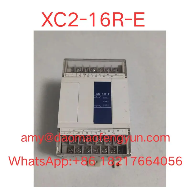 Second-hand    XC2-16R-E     PLC  Module  in  good  working   condition    fast  shipping