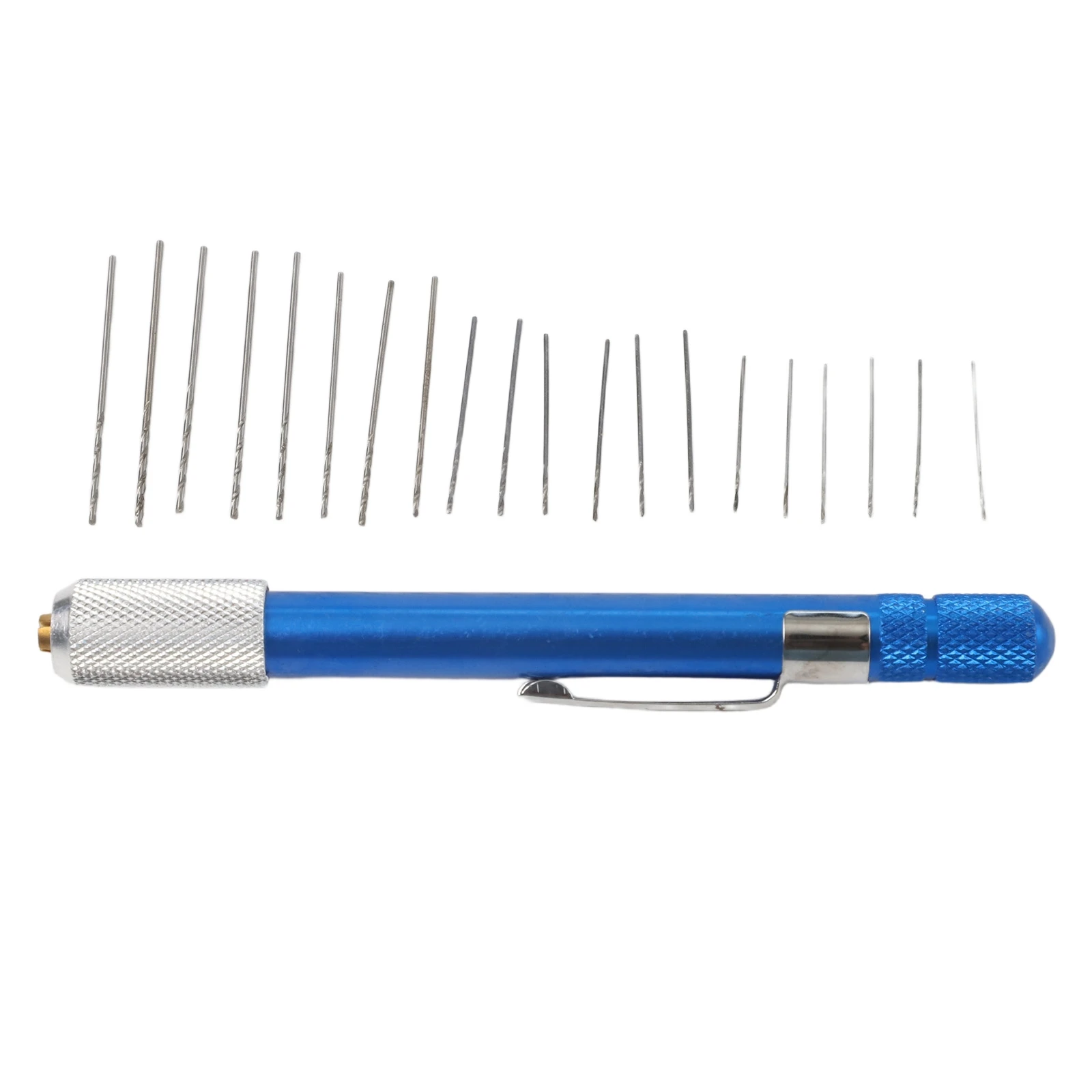 1 Set Mini Set di punte da trapano Trapano a mano in metallo per la lavorazione del legno Gioielli Perline Creazione di utensili manuali per perforazione artigianale