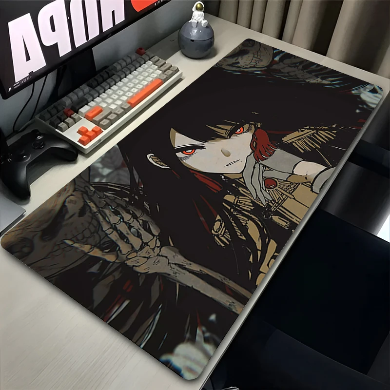 

Коврик для мыши и клавиатуры, увеличенный, из натурального каучука, нескользящий, для офиса, ПК, с аниме-девочками, идеальный подарок для подростков