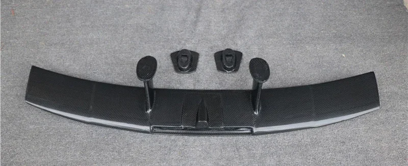 For Lamborghini Gallard LP550 LP560 LP570 550 560 570 carbon fiber Tail fins Rear Spoiler Guide Wing Rear Wing diverter body kit