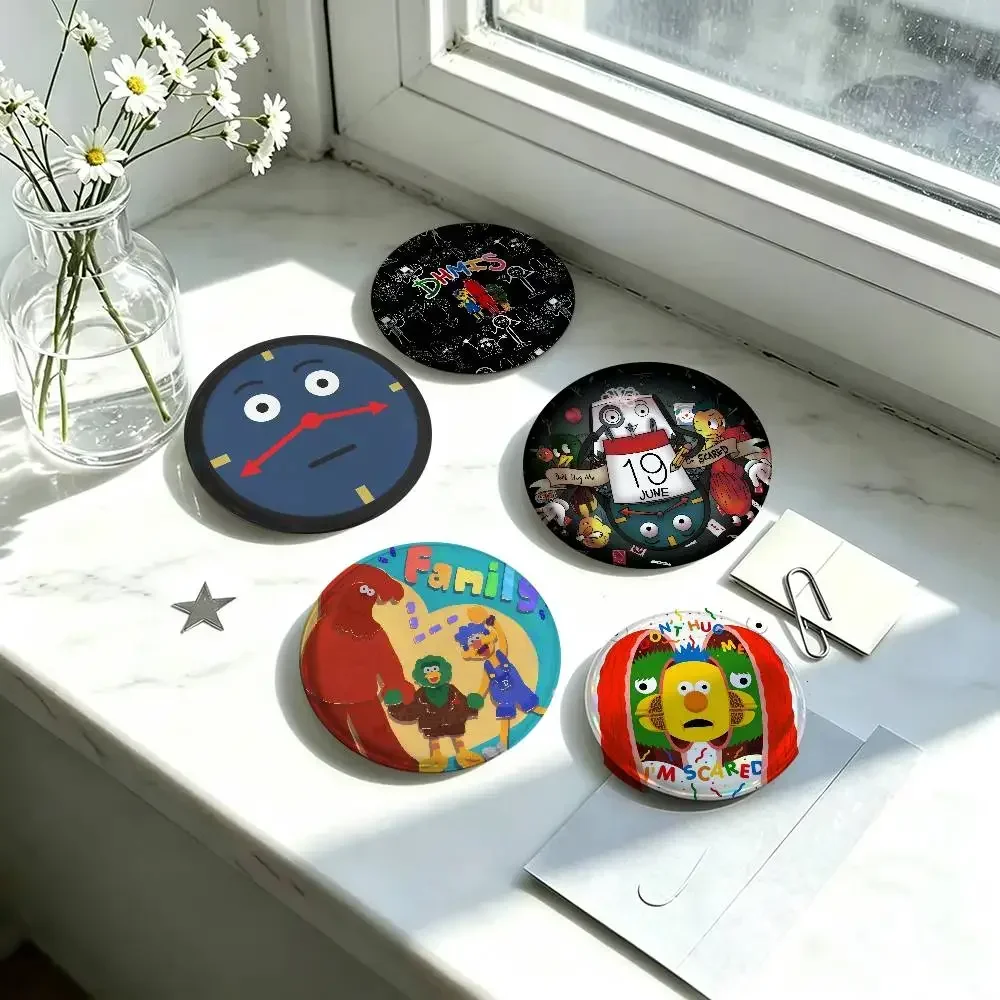 Web Series Don't Hug Me I'm S-Scared  Button Cute Manhwa Coin Brooch DIY Backpack Clothing Decor Badge Jewelry Accessories Gifts