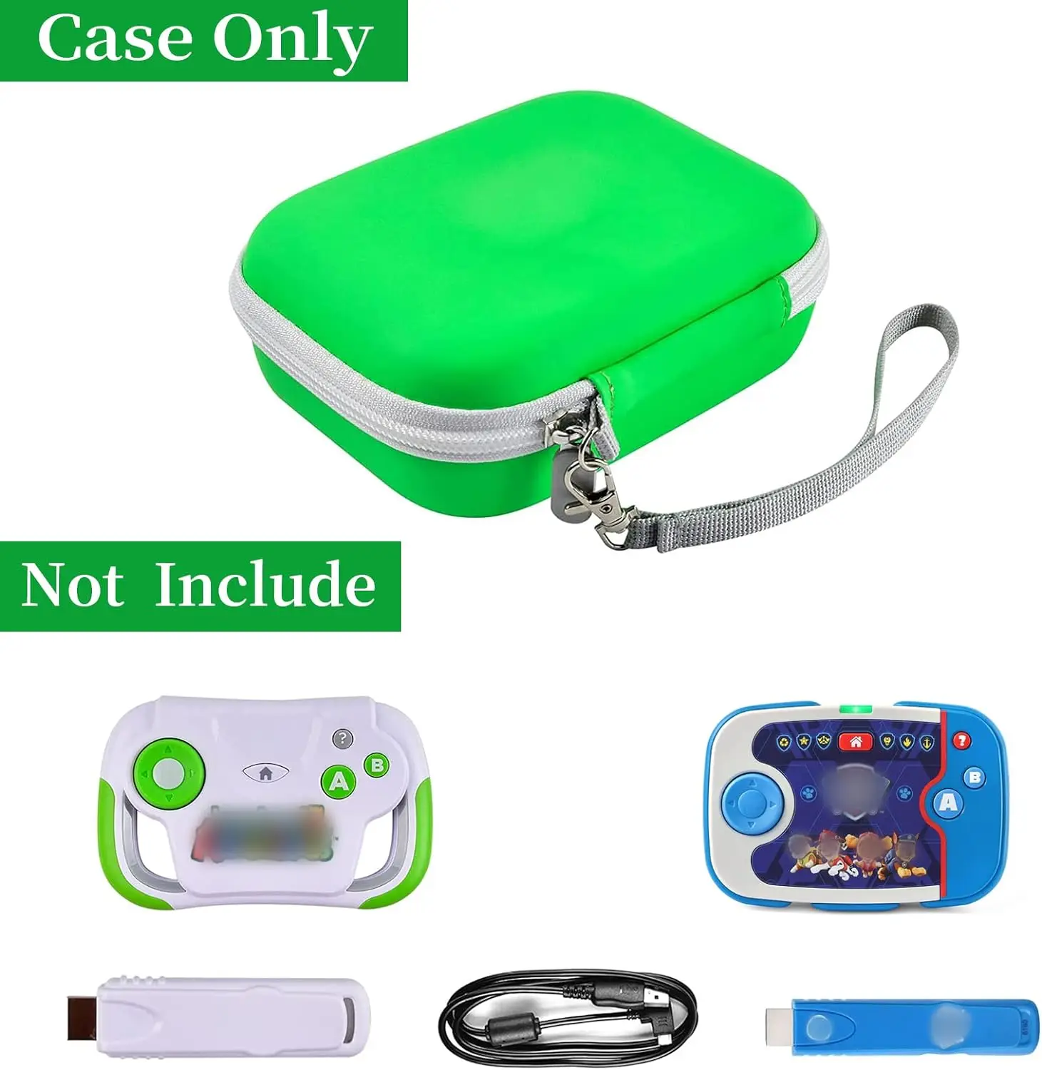 Case Compatible with Leapfrog for LeapLand Adventures & for PAW Patrol Learning Video Game. Toddle Toy Storage Holder