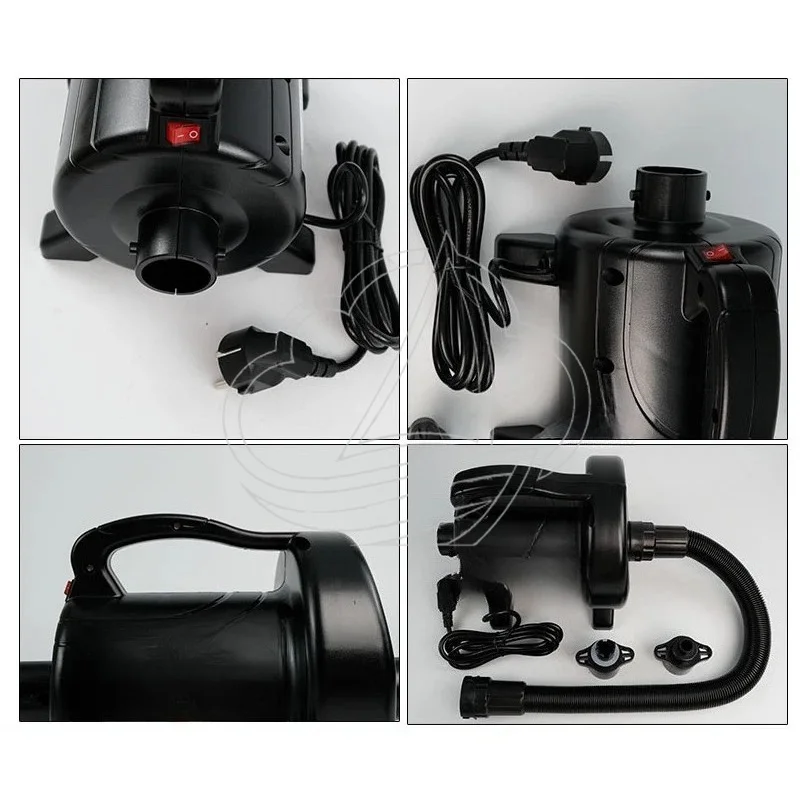 Marine High Pressure Inflatable Boat Air Pump ZJ106 1200W 220V, Electric Inflator Pump for Inflatable Tent Inflation Work