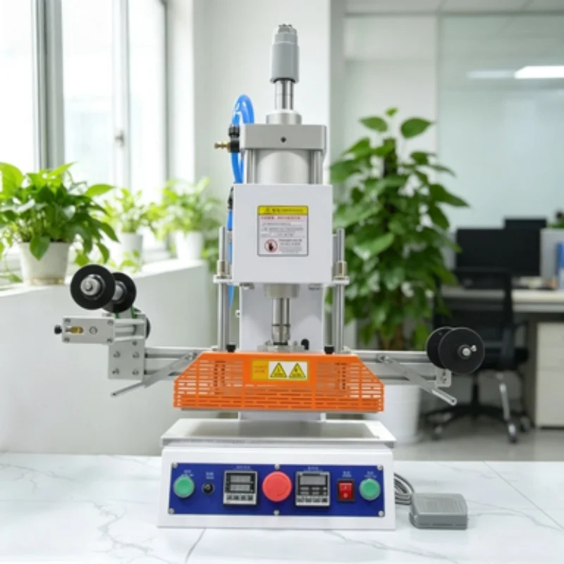 Automatic Electric Heat Press Machine For Custom Stationery And Leather Foil Stamping