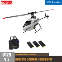 C129 V2 Rc 2.4g  Helicopter 4 Channel  Helicopter Charging Toy Drone Model Uav Outdoor Aircraft Rc Dronetoy Boys' Toy