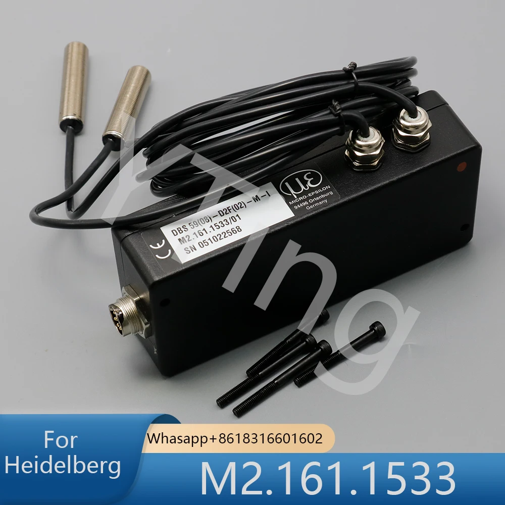 Neue m2.161.1533 heidelberg sm74 detektion doppel blatt controller ultraschall m2.161.1533/01c druckmaschine