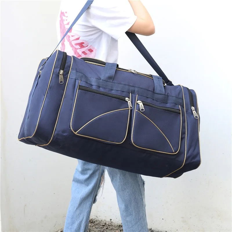 Large hand bag, multi-function storage Oxford cloth luggage bag, large shoulder capacity