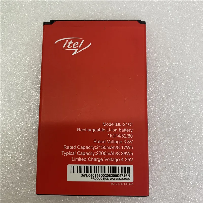 

In Stock for ITEL BL-21CI battery High capacity Long standby time New production Date for Itel battery