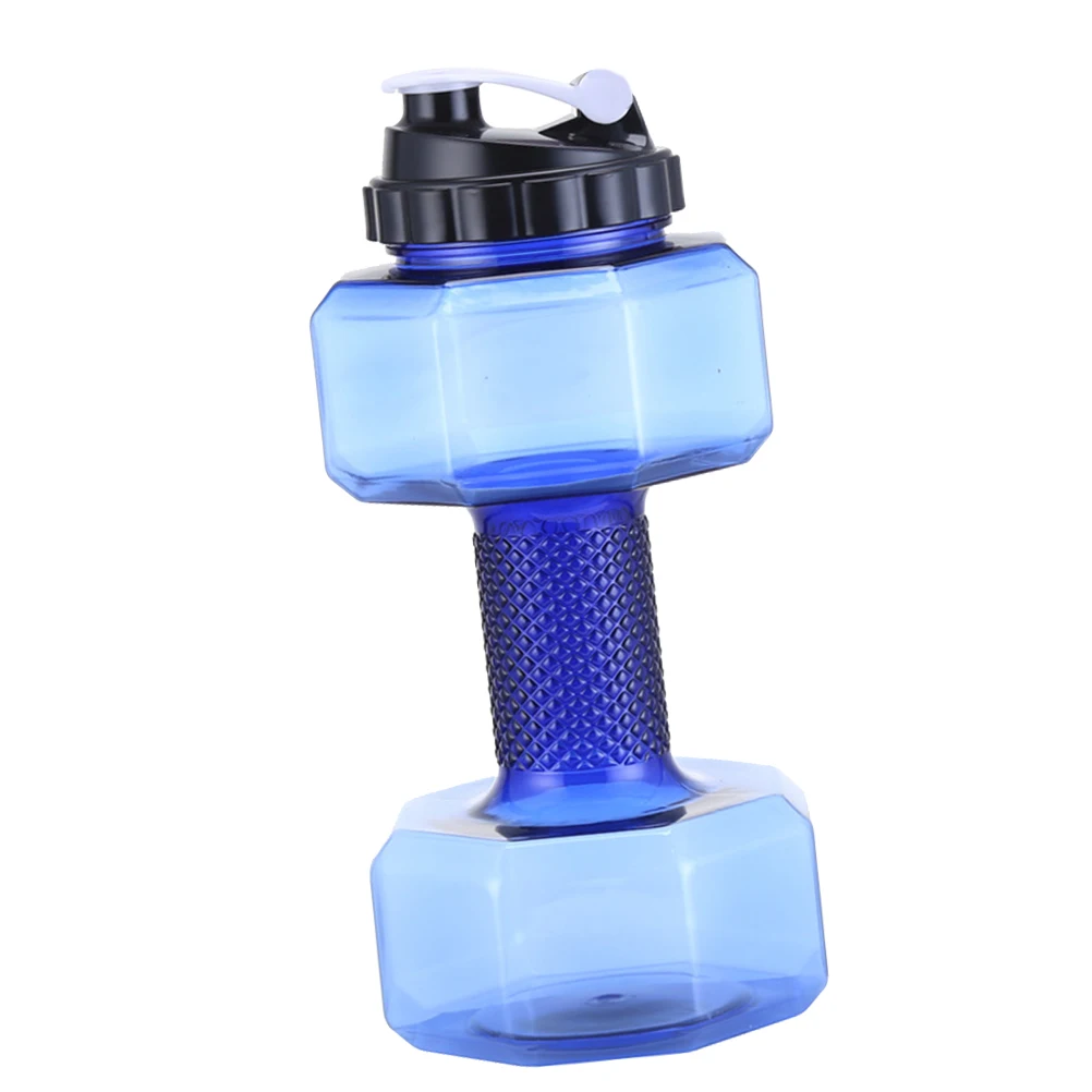 

24oz Dumbbell Water Bottle Fitness Cup Gym Exercise PETG Eco Friendly Large Capacity Sports Kettle Weightlifting Cup