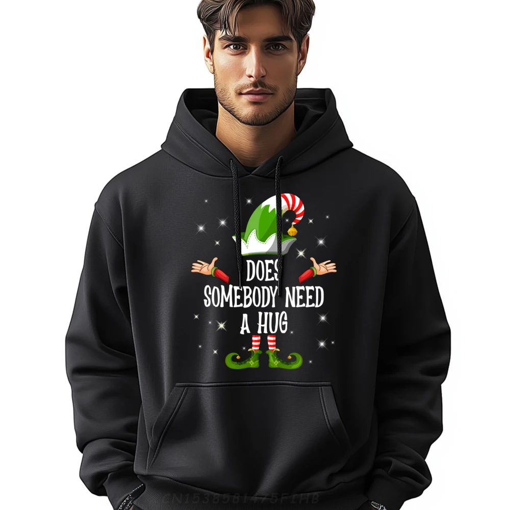 Does Somebody Need A Hug Elf Family Matching Group Christmas Fashion Hoodies Men Women Christmas Christmas