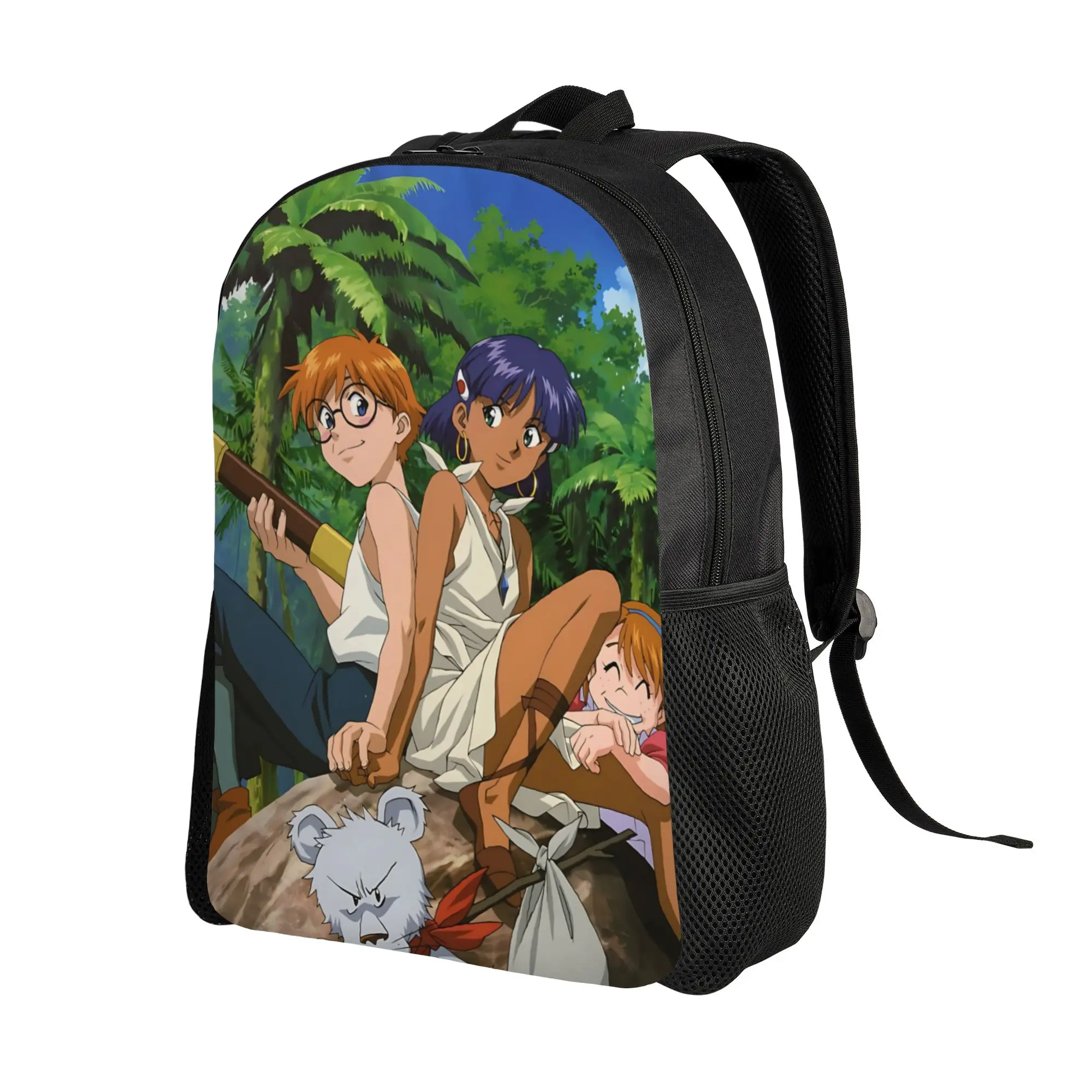 1Piece Summer New School Year Knapsack Nadia  The Secret of Blue Water Couple  Backpack