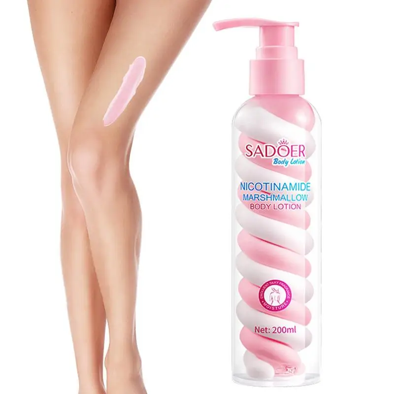 200ml moisturizing body lotion Moisturising Exfoliating Leg Arm Back Body Cream Nourishing Lightening Brightening Body Lotion