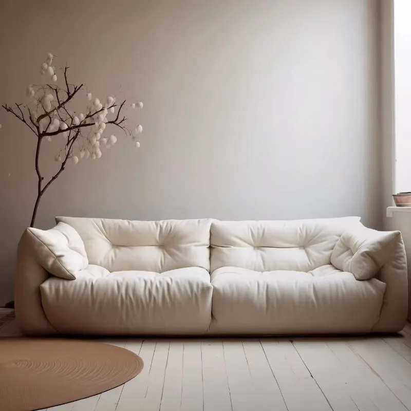 

Italian 3 Seater Living Room Sofas Beige Designer Nordic Loveseat Living Room Sofas Lounge Bedroom Divano Moderno Furniture Home