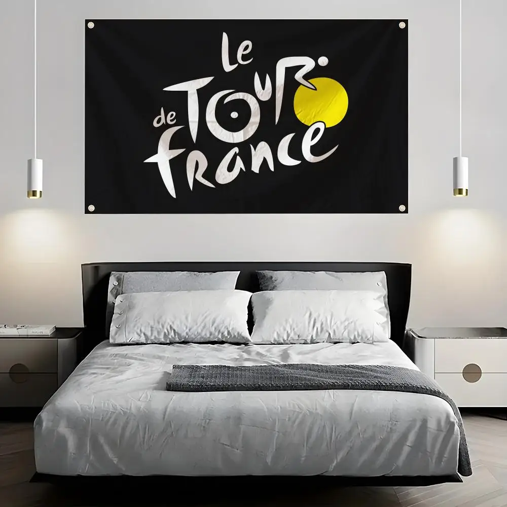 Tournament T-Tour de F-France Q Flags Flags for Room, Bedroom, Home, Outdoor, Wall Hanging, Concert Print, Background Decor