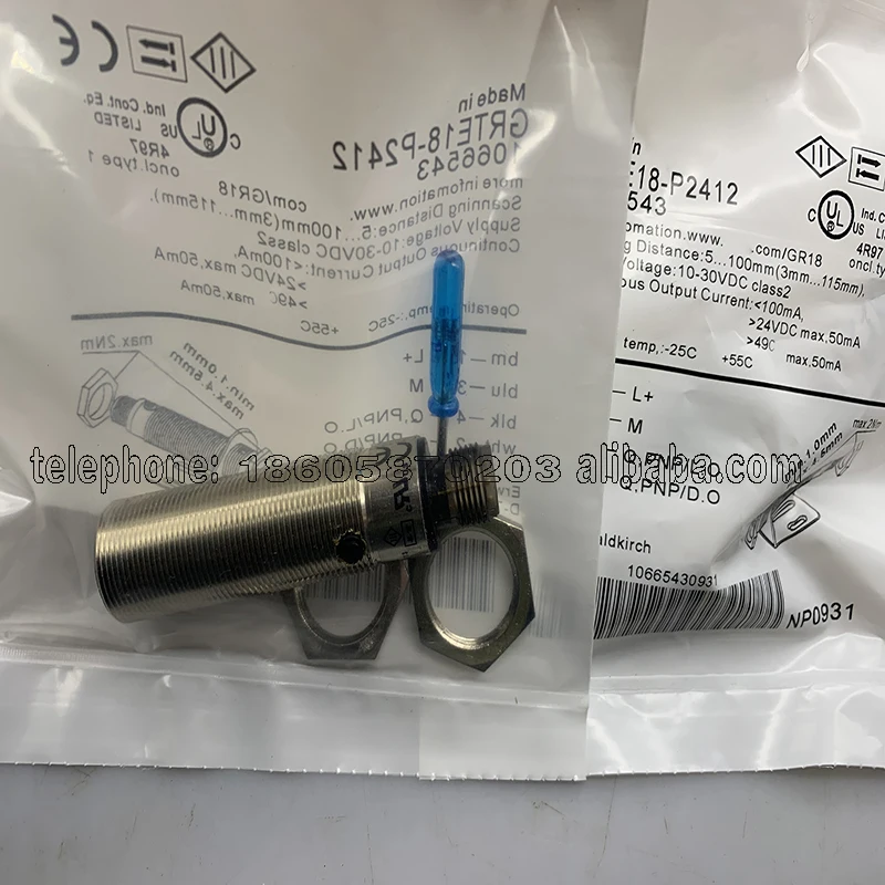 

В наличии: Новый фотоэлектрический датчик GRTE18-P2412 GRTE18-N2412/P2432/N2432. Гарантия 1 год. Высокое качество. От проверенного продавца.