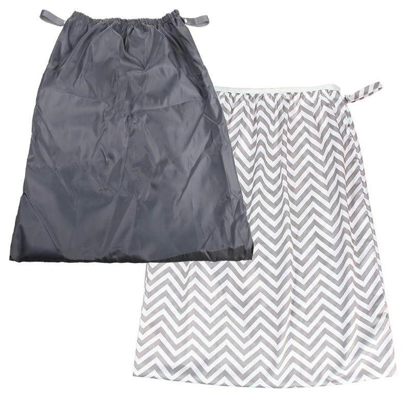 J15U حقيبة تخزين القمامة المرنة للقماش القذر الحفاض الغسيل قابل للغسل حقيبة معلقة