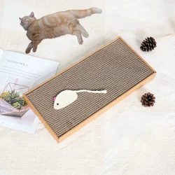 3 pieces of replaceable cat scratching board, indoor cat scratching board, cat scratching post, cat toy, sisal mouse