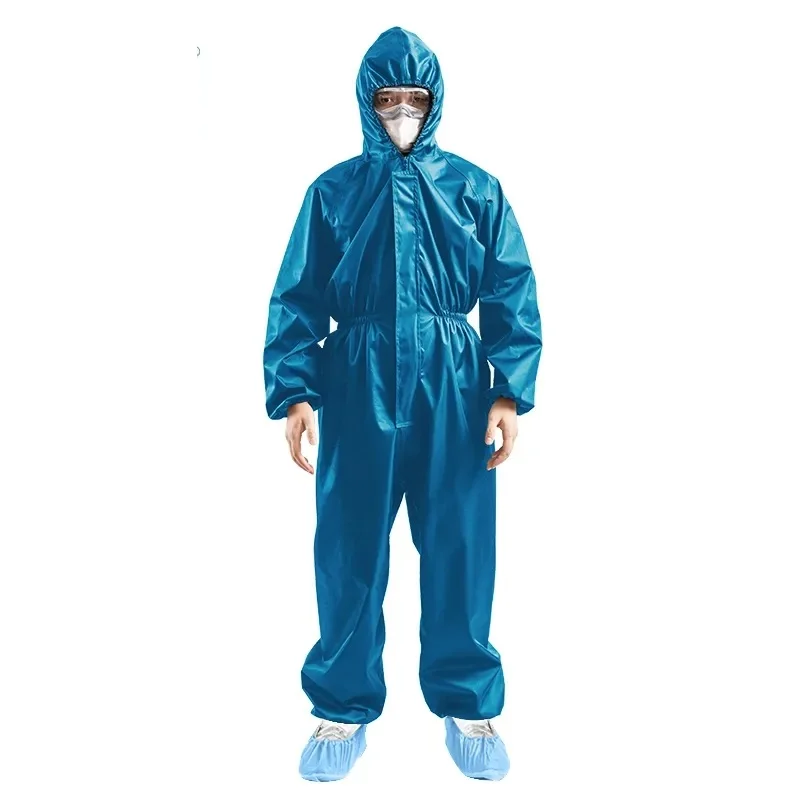 بذلة بخصر نحيف للرجال بغطاء للرأس مقاومة للماء ومضادة للمطر والغبار #3