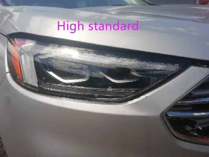 For Ford Edge 2019 2020 2021 2022 Headlight Base Headlamp House Car Rear Base Auto Headlight Back House