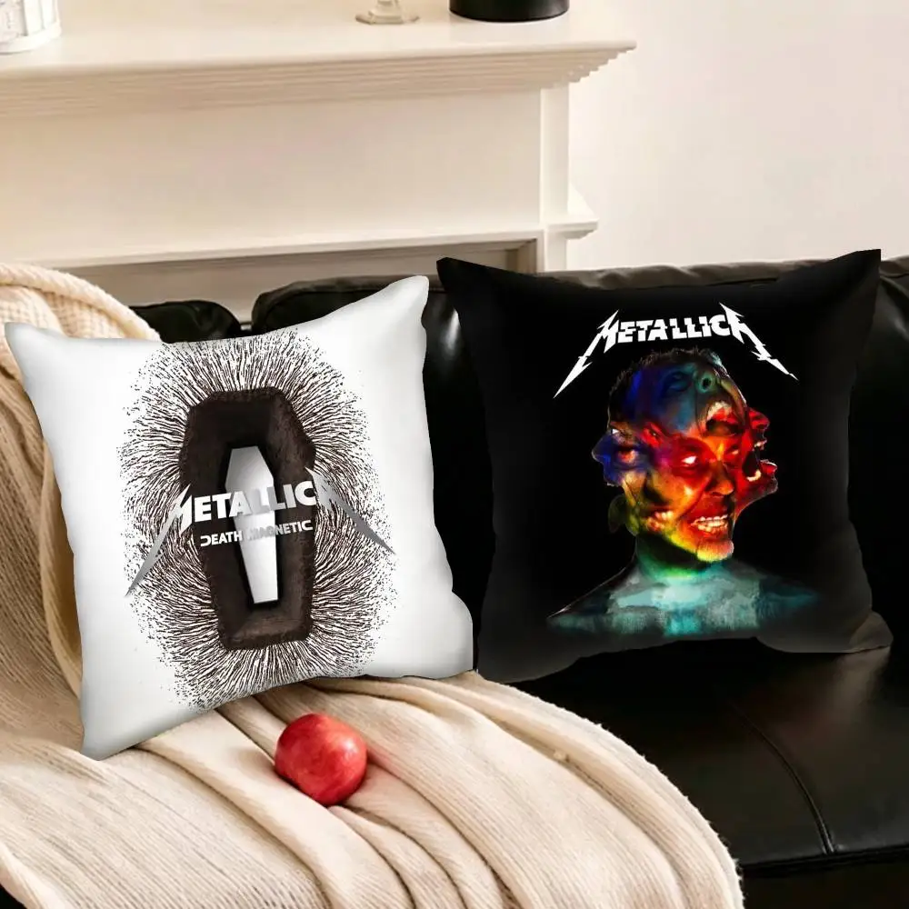 

B-Band 72-Seasons-M-Metallicas-S Pillowcase for Sofa Room Office Decor Printing Protector Cushion Cover Valentine gift Custom