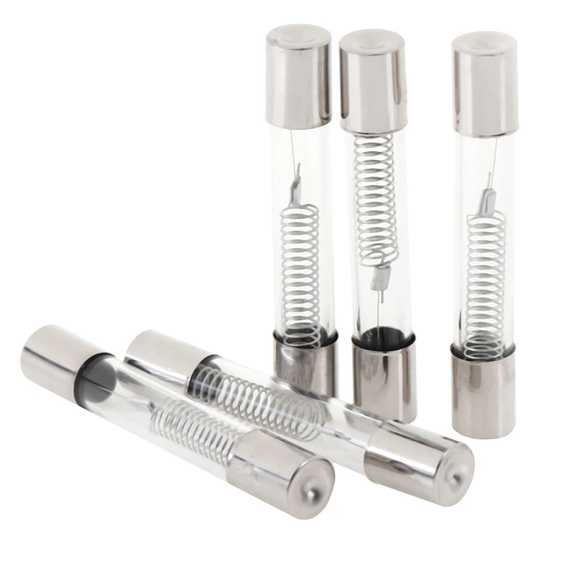 電子レンジ用高圧ヒューズ,0.65a 0.7a 0.75a 0.8a 0.9a,6x40mm,5kv,10個