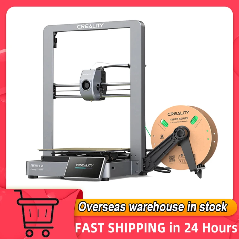 Creality Ender-3 V3 CoreXZ 3D Printer with Dual-gear Direct Extruder PEI Printing Platform Support Auto-leveling 220*220*250mm