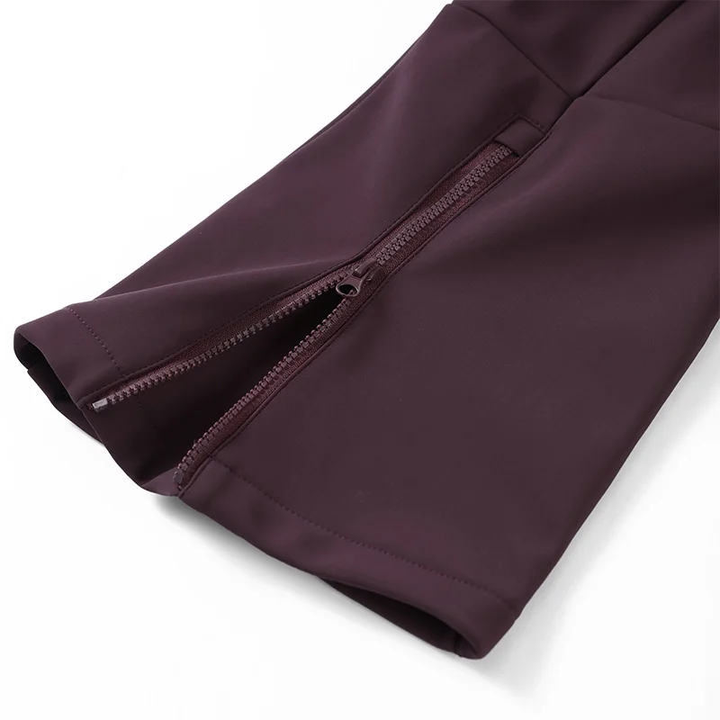 Hooded Skiing Coats Women Solid Stand Collar Belts Pleated Zippers Full Sleeve Thicken Cotton Jacket 2026 Winter Lady Outwears