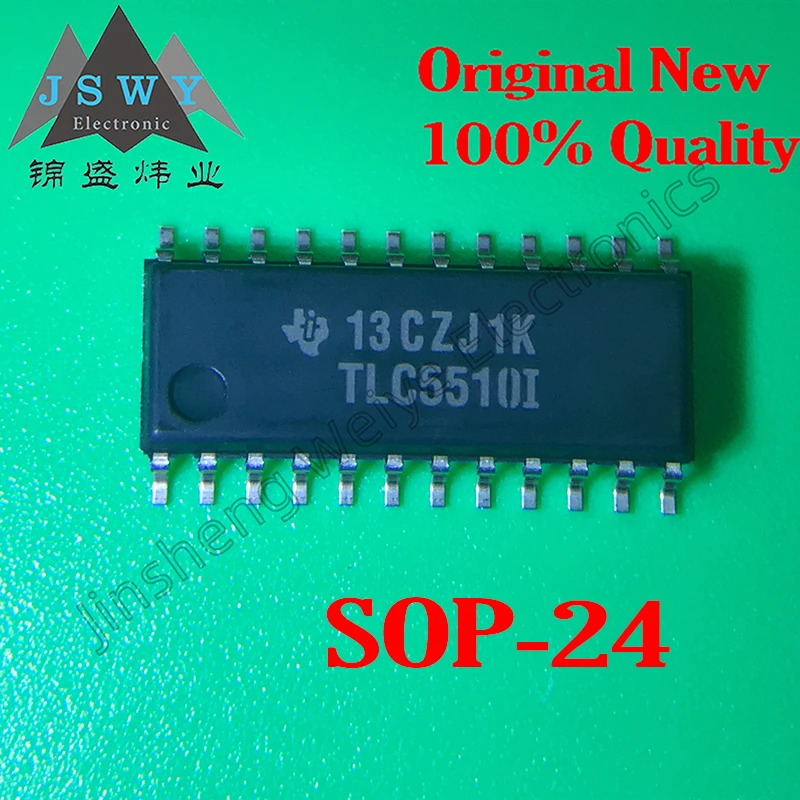 

5PCS TLC5510I TLC5510INSR SOP24 TLC55101 analog-to-digital converter chip 100% brand new genuine electronic