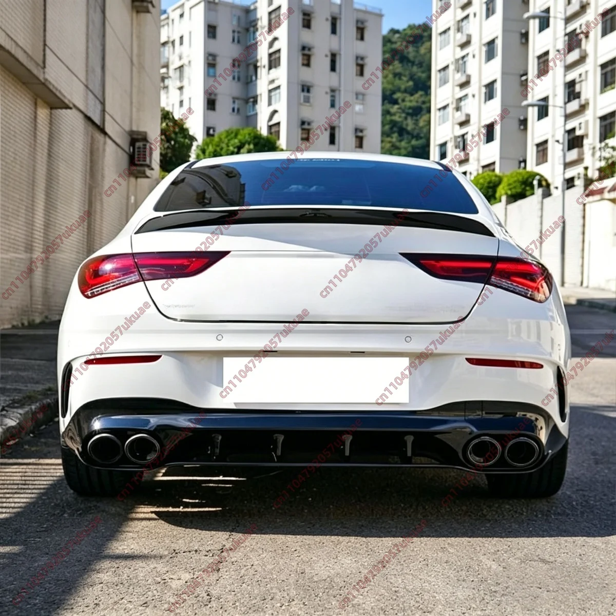 

45S Upgrade Rear Spoiler for Mercedes Benz CLA C118 W118 CLA200 CLA250 CLA35 CLA45 AMG 2019-2025 Trunk Cap Boot Lip Tuning Wings