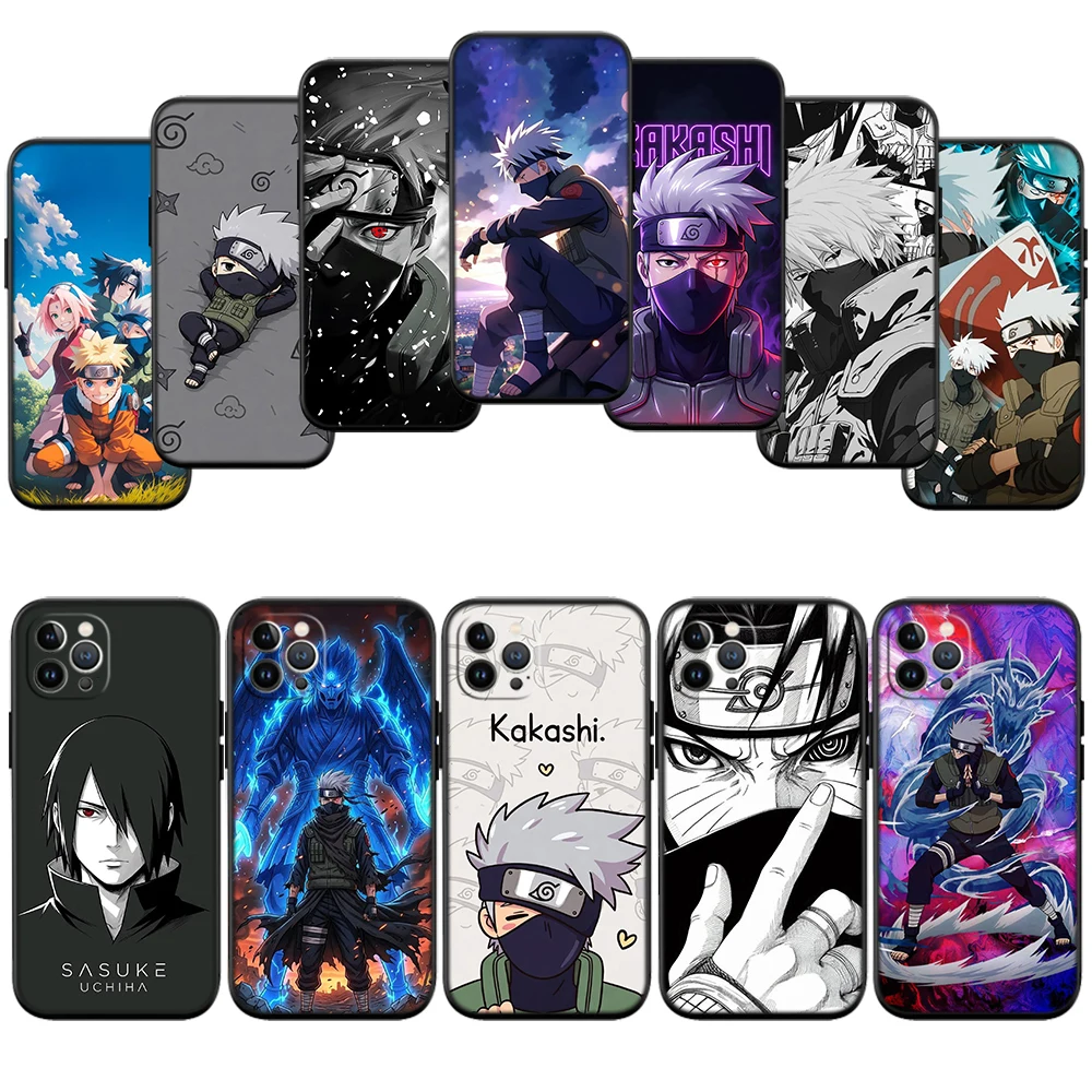 FR49 Kakashi Naruto Phone Case for Samsung Galaxy A11 A12 A13 A15 A52S A53 A55 A56 A70 A71 A72 A73 F06 F16 F56