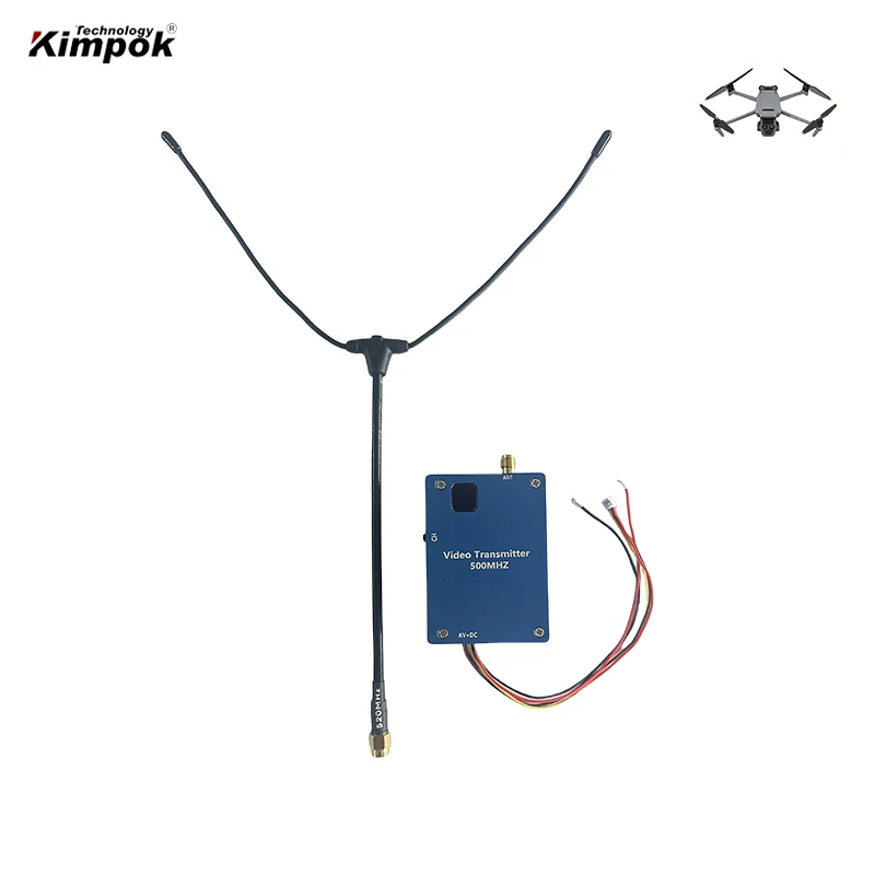 10~20km 500Mhz UAV/FPV Video Transmitter and Receiver Drones Video Link 8 Channels