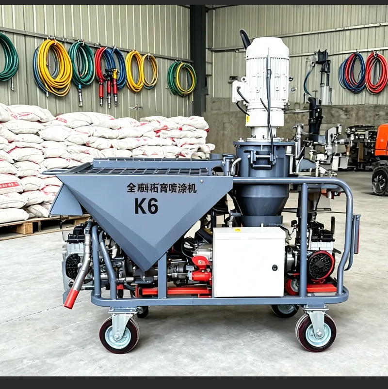 

220KG Light Weight Plastering Pump Spraying Material Putty Fireproof High Working Efficiency