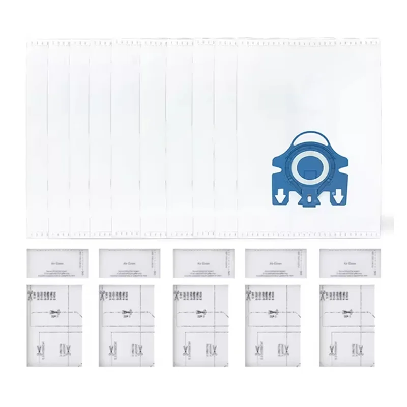 9M-Dust Bags For  C1/Complete C1/C2/C3 S400i S600 S200 S500 S800 Series Spare Parts Dust Bin Bag Vacuum Cleaner