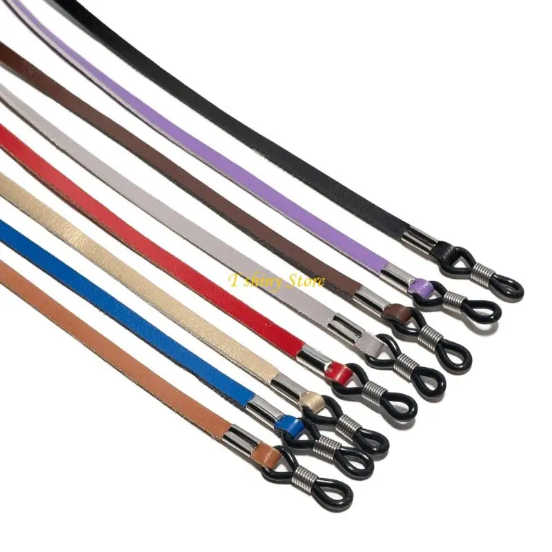 N58F PU Glasses Chain Eyeglasses Cord Holder Reading Glasses Cord For Women Eyeglass Chain Eyeglasses Cord Strap
