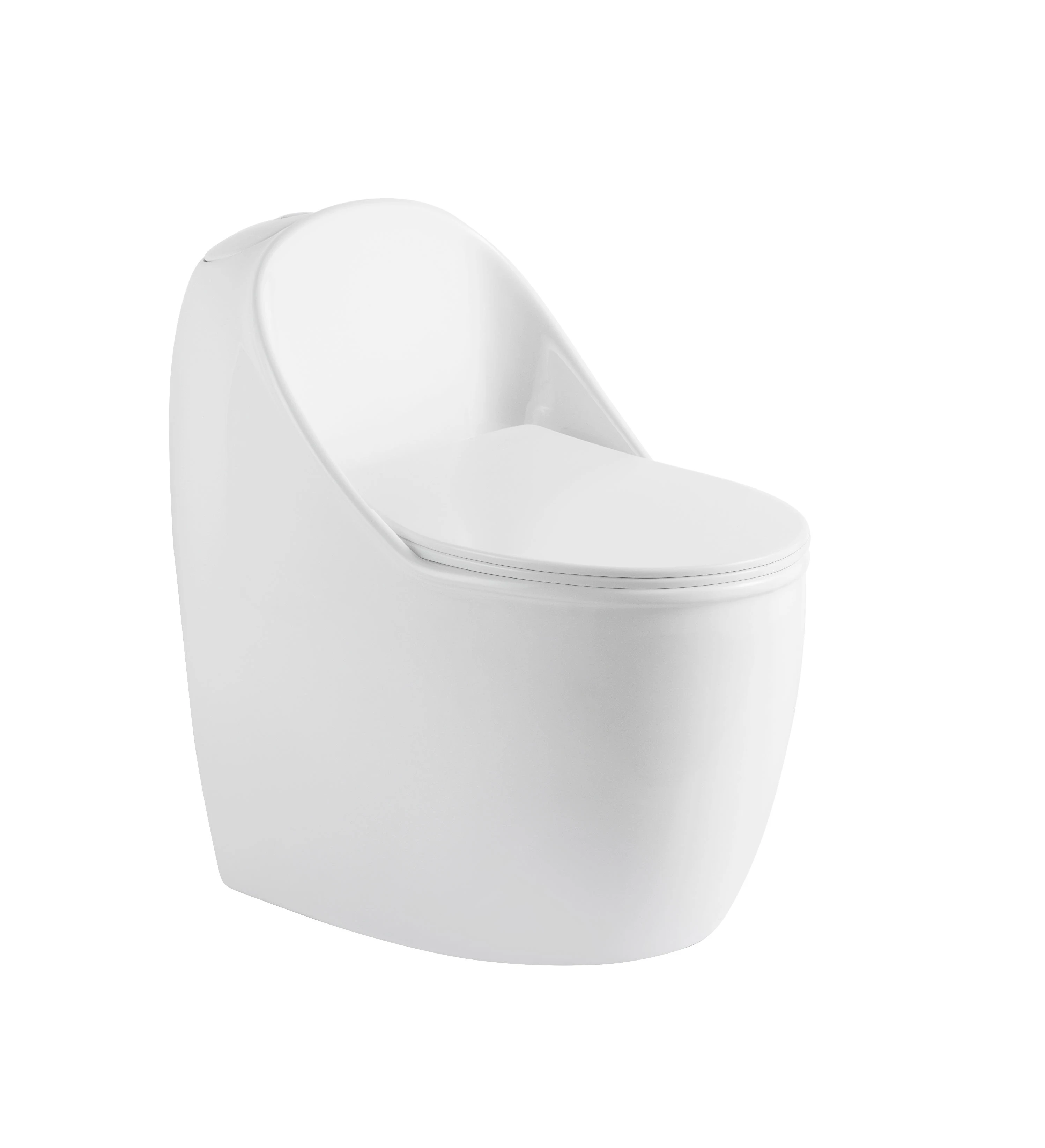 Modern Sanitary One‑Piece Ceramic Toilet, Flush WC Bowl for Residential Bathroom Renovation Projects