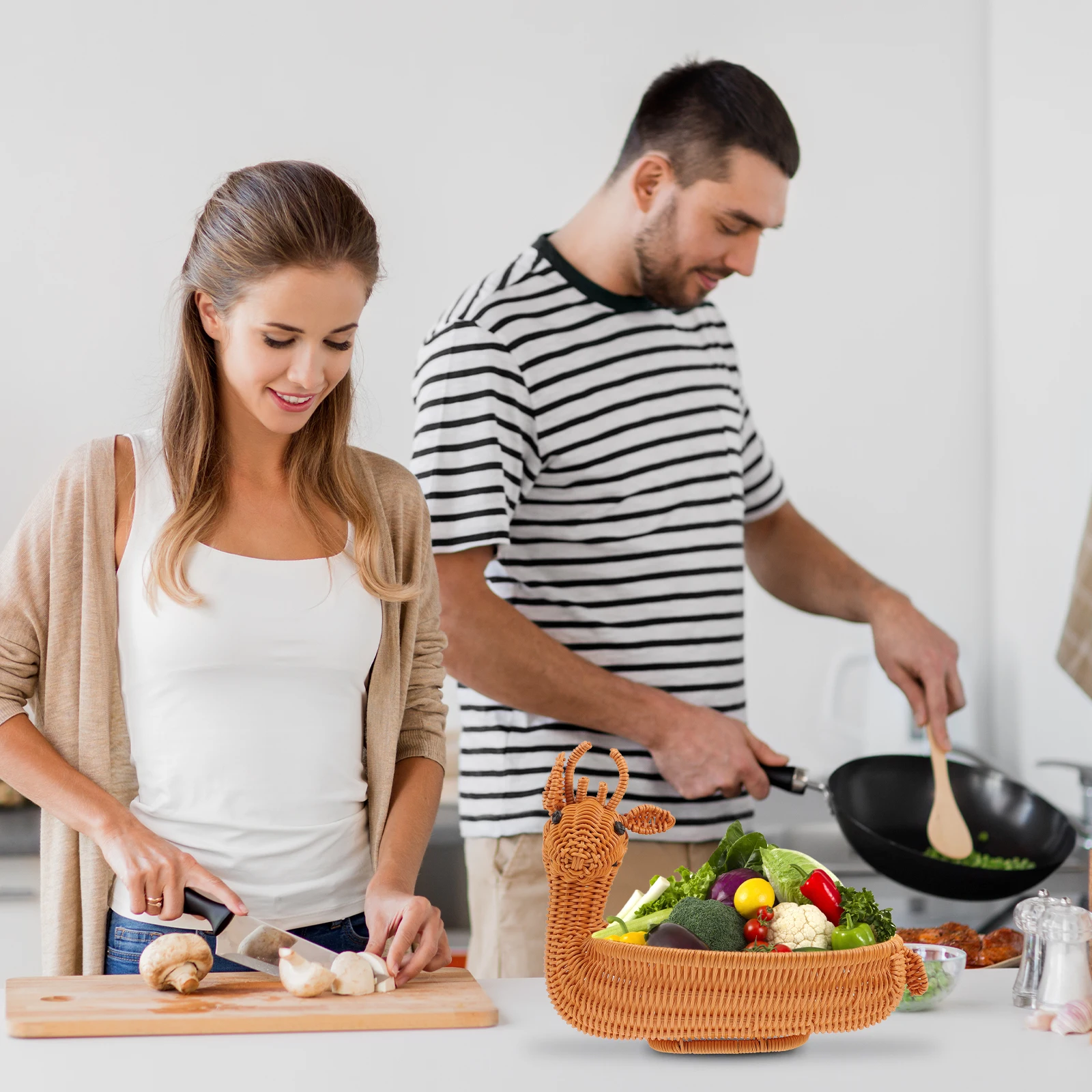 

Рождественская корзина для конфет с дизайном лося, рождественские корзины для хранения, многофункциональная корзина для закусок, сервировка, тканая корзина, украшение для рабочего стола, домашняя еда