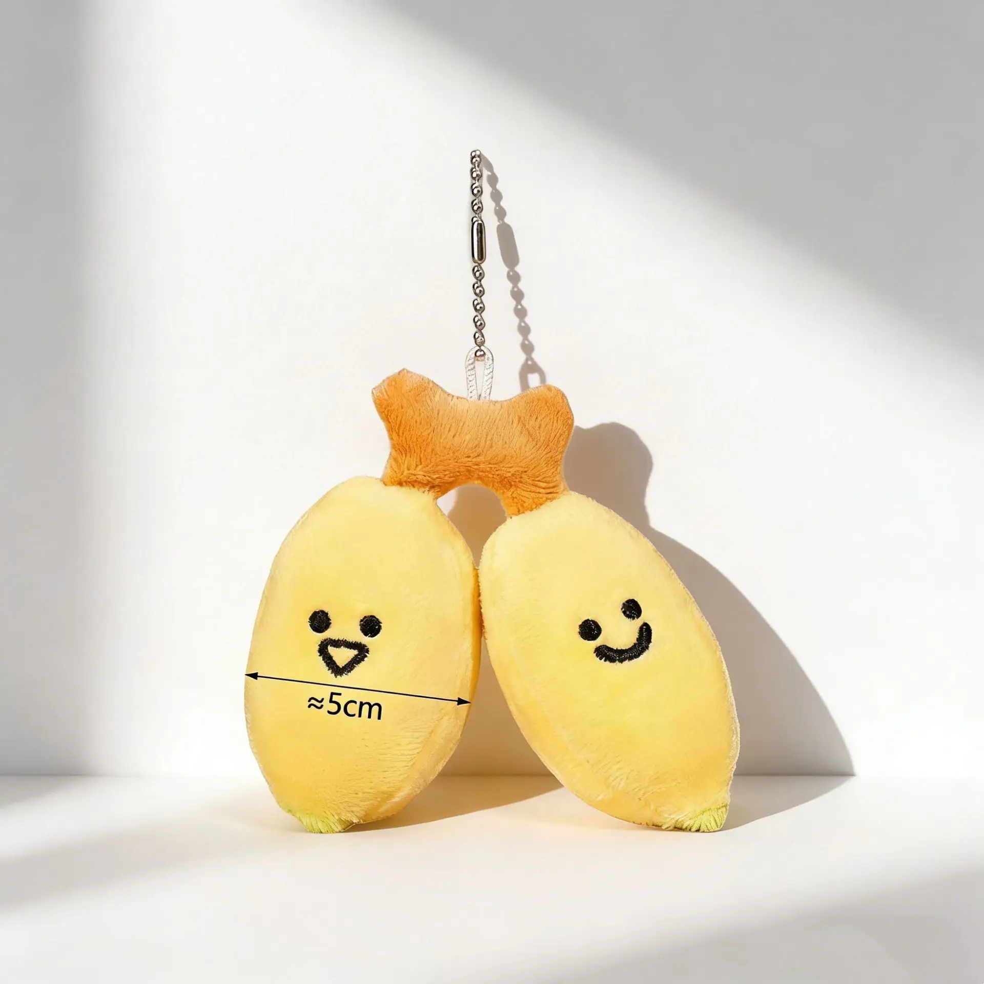 Obst- und Gemüse-Anhängerspielzeug, beruhigende Puppen, Plüsch-Schlüsselanhänger, fertige Produkte, Ideen, Puppen zum Aufhängen.