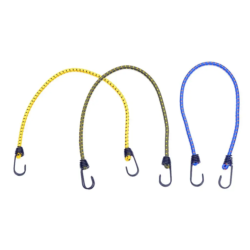 Picture 5: 3-4pack Elastic Bungee Cord With Hook Heavy Duty Luggage Straps Tarp Tie Down