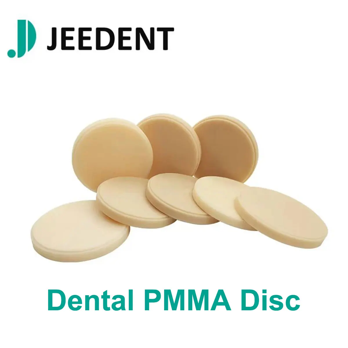 

JEEDENT 98mm Dental PMMA Disc - Monolayer CAD/CAM Milling Acrylic for Crowns, Bridges & Denture Restorations