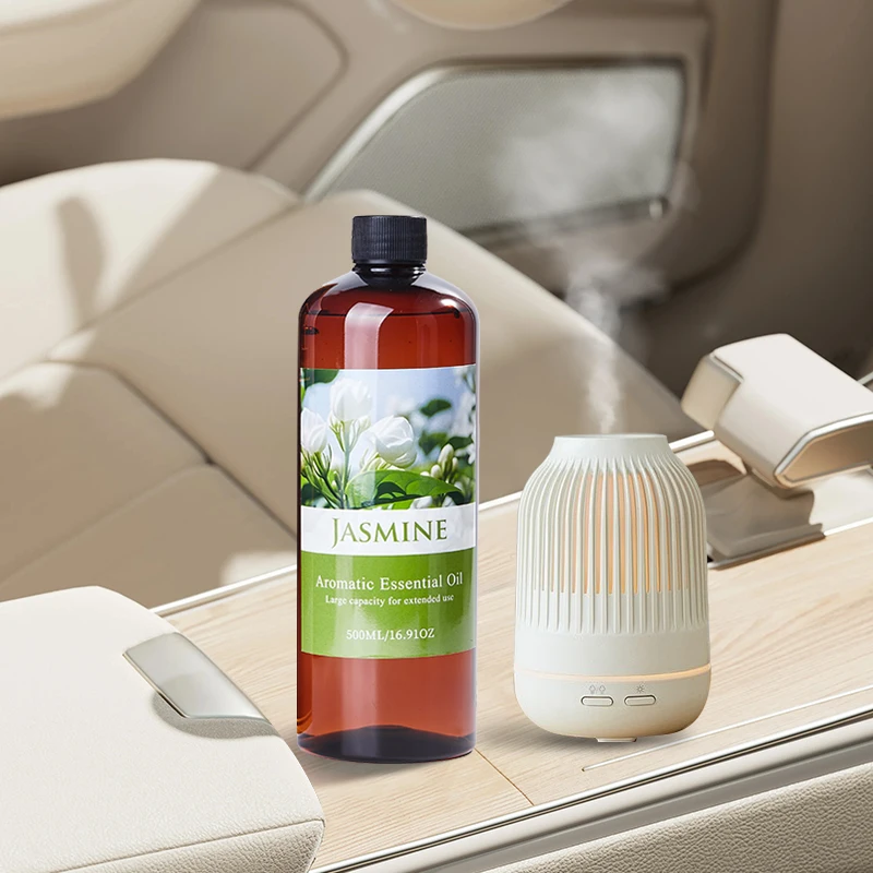 500ml Plant-Based Essential Oil Refill No Alcohol Long-Lasting Scent for Aromatherapy Diffusers Humidifiers Car Fragrance Candle